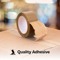 36 Rolls Brown Carton Sealing Tape 2″ x 110 Yds Box Shipping Moving Tape 2.3 Mil