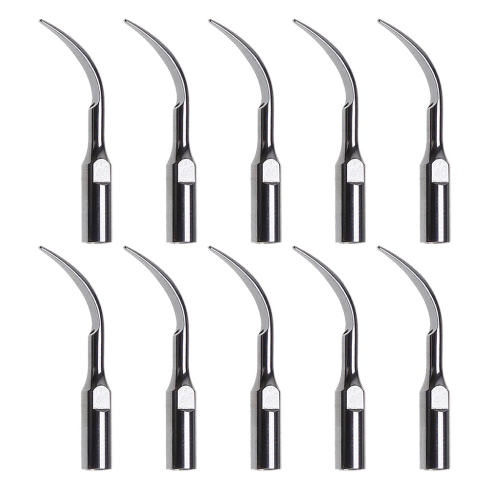 9Types 10pcs Dental Ultrasonic Scaler Scaling Perio Tip for SATELEC DTE G P NEW