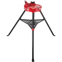 VEVOR 460-6 Tripod Pipe Chain Vise 6″ Capacity Foldable Steel Legs w/ Tool Tray