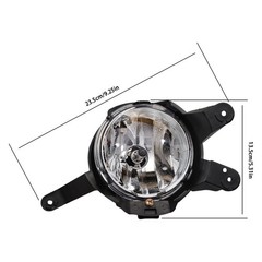 Passenger Right Fog Lamp Assembly Clear Lens for Cruze 2011-2014 95169825