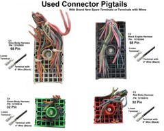 Under Hood Fuse Panel Box Wiring Harness Connectors Silverado Sierra Tahoe Yukon