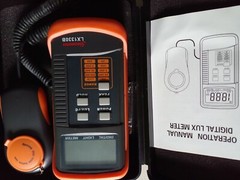 Dr.Meter LX1330B Digital Illuminance/Light Meter, 0 – 200,000 Lux Luxmeter