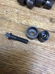( One Set ). Greenlee 1/2″ CONDUIT – 7/8″ Diameter Knock Out Punch Die