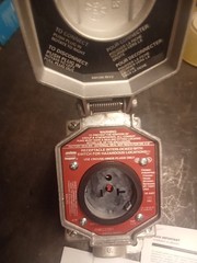 EATON ENRC21201 ARK-GUARD 20A EXPLOSION PROOF RECEPTACLE ONLY 125V 3/4″