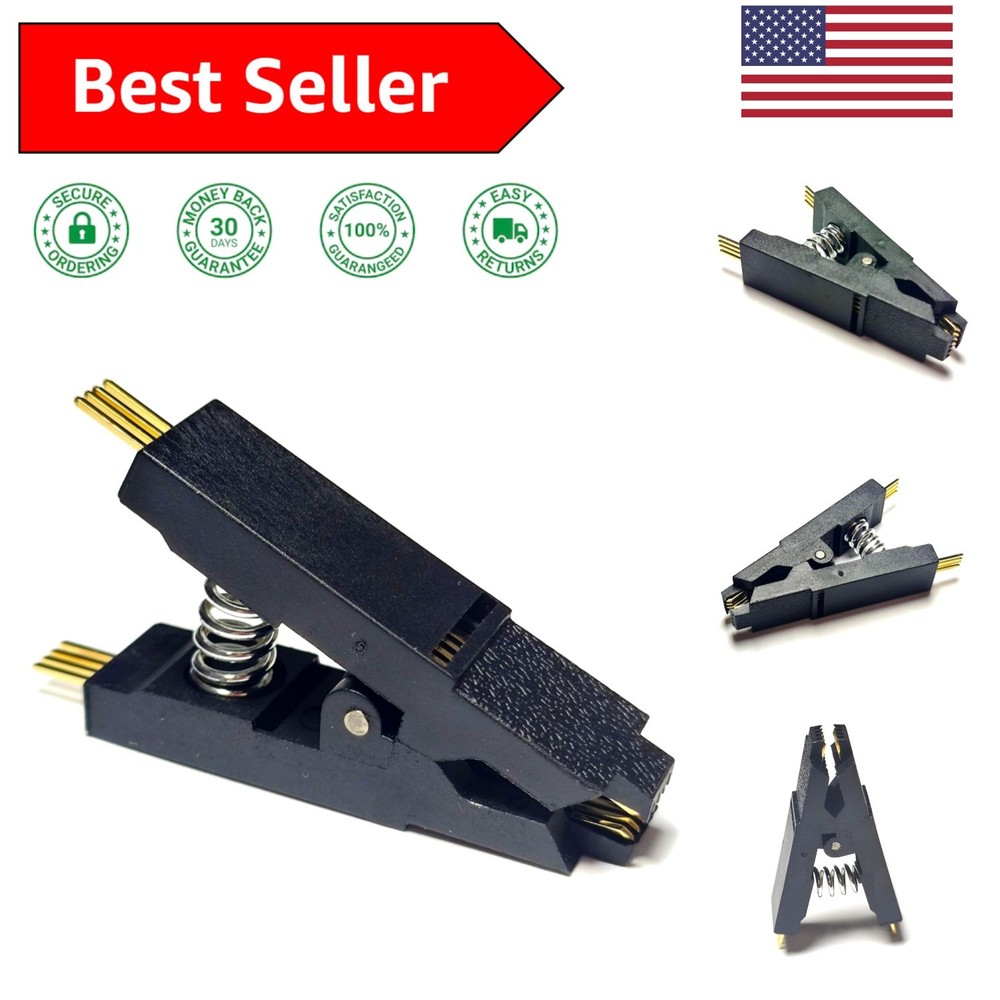 Precision SOIC8 Clip Head for BIOS Flashing – Perfect for Xgecu and RT809 Models