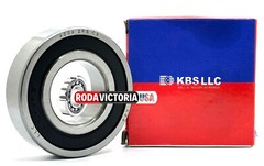 KBS 6206 2RS C3 DEEP GROOVE BALL BEARING, RUBBER SEALED 30x62x16 mm