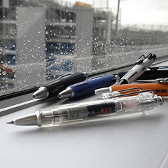 Tombow Airpress 0.7Mm Ball Point Pen, Full Black