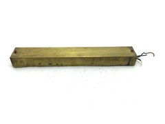 Ogden Cartridge Heater L: 6″, 400W 120V, Block: 12″ x 1-1/8″ x 1-1/4″