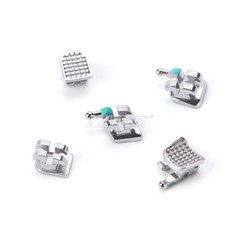 Dental Orthodontic Brackets Braces Monoblock Mini Roth/MBT .022″ Hooks 3 4 5