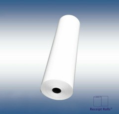 36″ x 500′ Wide Format Engineering Plotter Paper Rolls with 3″ Core – 2 Rolls