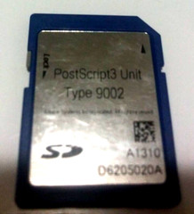 LOT OF 5 Ricoh PostScript Unit3 Type 9002 MP 6002 7502 Apple mp6002