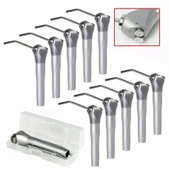 1-10 Set Dental Air Water Spray Triple 3 Way Syringe Handpiece with 2 Nozzles