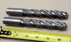 3/4″ X 3/4″ X 4″ HANITA 1125 HSS END MILL LEAD 4.081, 4FL 6-1/4″ OAL | LOT OF 2