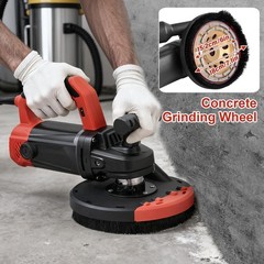 1800W Concrete Surface Grinder, Angle Grinder Kit Floor Grinder
