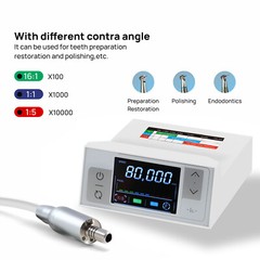 Micro Motor Touch Screen Portable Electric Motor 32,000lux White LED Dental