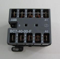 NEW ABB 60947-4-1 MINI CONTACTOR BC7-40-00-F-01 24V DC 4-POLE