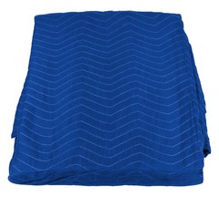 6Pk 72″x80″ (85 lb./dz. Wt) Furniture Blue Moving Blankets Pads Woven Polyester