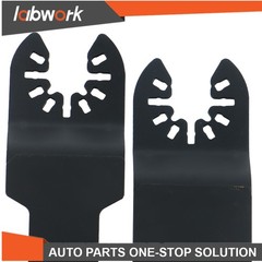 Labwork 12Pcs Titanium Oscillating Saw Blades Multi Tool Blade for Metal Plastic