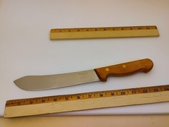 Dexter USA 012G-8BU Butcher Knife Wood Handle 8″ Stiff Carbon Steel Factory2nd