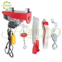 440lbs/ 200kg Electric Hoist with 14 FT Wired Remote Control 110V 510W Motor