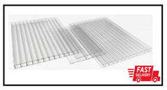 Thermoclear 2 In. X 96 In. X 1/4 In. (6Mm) Polycarbonate Multi-Wall H-Channel