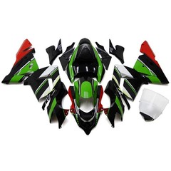 Complete Fairings For Kawasaki ZX10R 04 05 ABS Gloss Black Red Green Body Kit