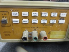 Tektronix PS 2511G Programmable Power Supply 0-20 VDC 0-7 A Powers On