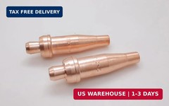 Acetylene Cutting Tips Victor Style Size 2 and 3-101 for Oxy Fuel Cutting Torch