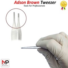 Premium Stainless Steel Adson Brown Tissue Forceps for Medical Use Tools