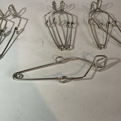7pc Labs Stoddard Test Tube Clamp with Finger Grips, 6″ Length
