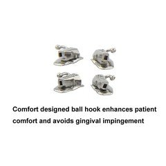 Dental Orthodontic Buccal Tubes 1st 2nd Molar MBT Roth 022 tubos de ortodoncia