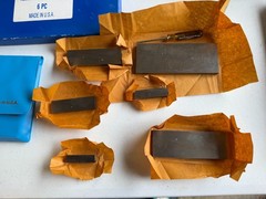 PEC 6 pc 3/8″ -2-1/4″Adjustable Parallel Set NOS