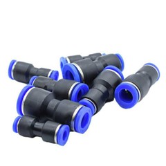 Reducing Straight Union Nylon Pneumatic Push Fit Connector Speed Air Line Hose