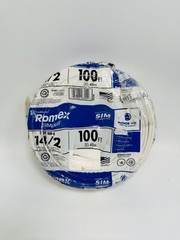 Romex Brand Simpull Solid Indoor 14/2 W/G NMB Cable 100ft Coil – SW# 28827423