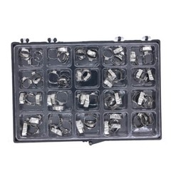 80Pcs Dental Orthodontic 16#-35 Bands with Buccal Tube 1st Molar Roth.022 U2/L1