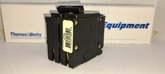 Thomas & Betts T&B TB250 2 Pole 50 Amp 120/240V Plug In Circuit Breaker NEW (1)