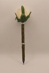 Pink &Green Rose Pen with Vertical Floral Journal by Punch Studio (J&P2) Set
