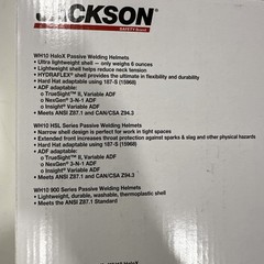 Jackson Safety, 20508, Halo X Series Passive Heavy Metal Helmet WH10 New