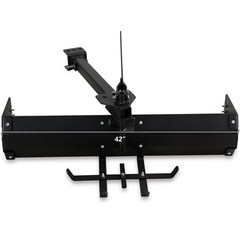 42″ Tow Behind Box Scraper, Box Blade Hitch Tow Fit for ATV UTV