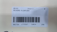 Rexnord R120R10BX Roller Chain 10ft 1-1/2in Single