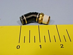 Lot of 5 SMC KV2K07-35S 45° Male Elbow Tube 1/4″ Thread-Tube Size 1/4-18 NPT
