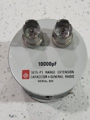General Radio Company 1615-P1 Standard Air Capacitor 10,000 pF ±0.1%