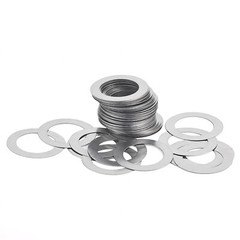 Stainless Steel Ultra Thin Flat Washer Ultrathin Shim Plain Gasket 0.5mm Thick