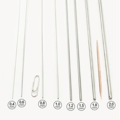 304 Stainless Steel Spring Steel Wire Dia 0.2mm To 5.0mm DIY Accessories 1 Meter