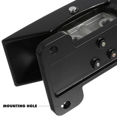 ULTECHNOVO Foot Pedal Valve 3 Way 2 Position Threaded Rubber Nonslip Black