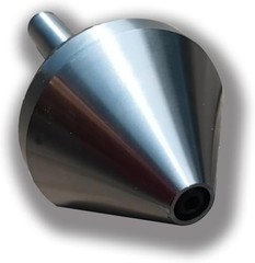K-gualda MT2X1/2″ (63.5mm) Bull Nose Center for Lathe