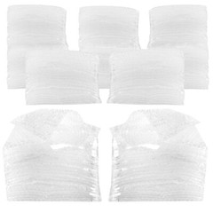 UOFFICE 250 Clear Bubble Out Bags 4 x 5.5″ – #1 Wrap Envelopes