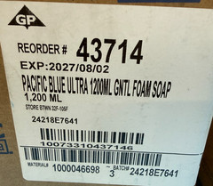 4-Pack Georgia-Pacific 43714 Pacific Blue Ultra Foam Soap Refills