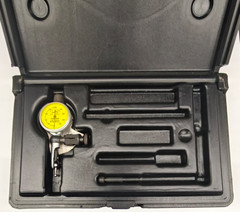 GEM 222M Jeweled Metric Dial Test Indicator .02mm Graduation 1mm Range USA