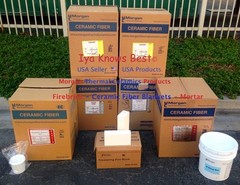 1″ CeraChem Ceramic Fiber Insulation 24″x 300″ FULL ROLL Thermal Ceramics 2600F